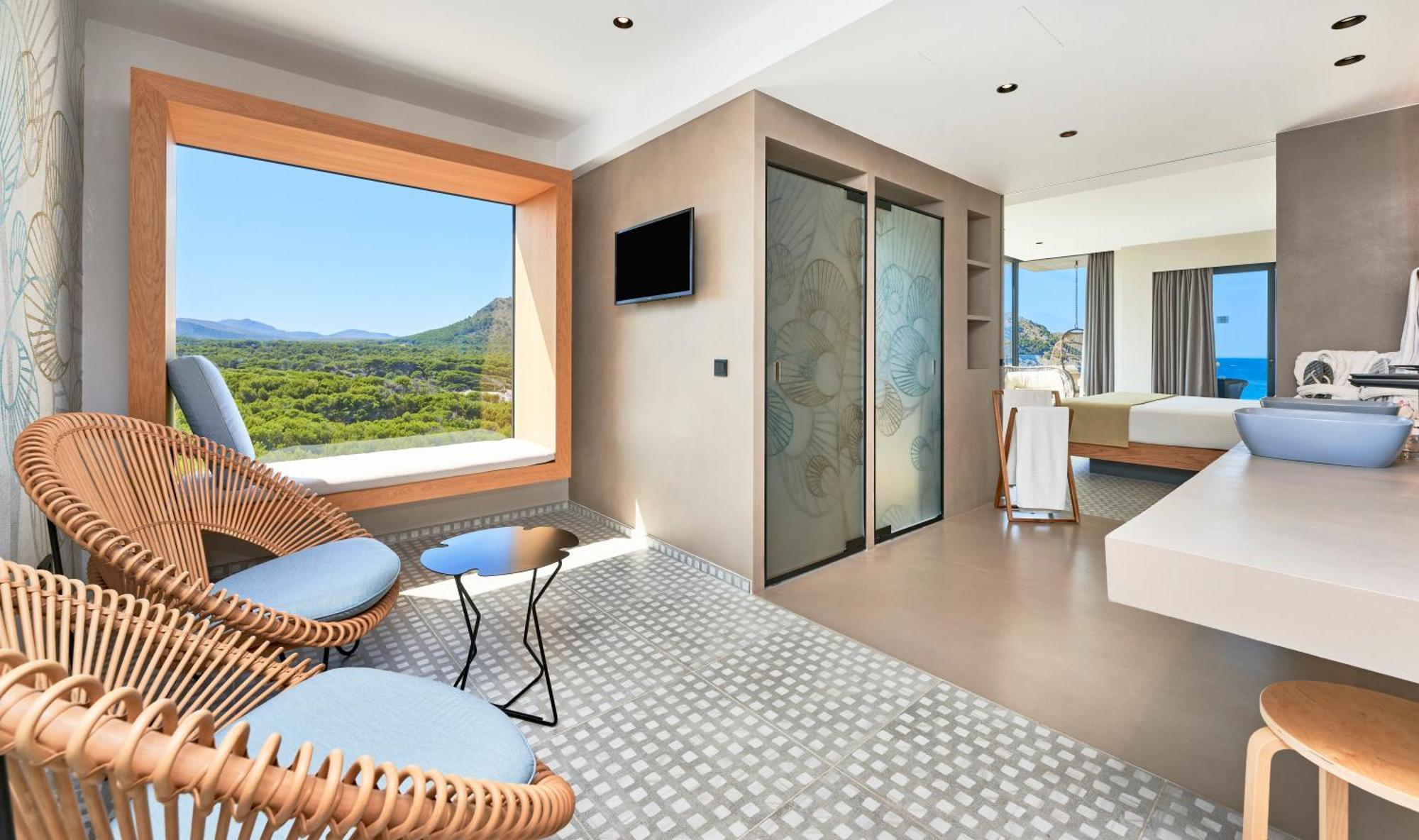 Hotel & Spa S'Entrador Playa Кала Ратхада Екстериор снимка
